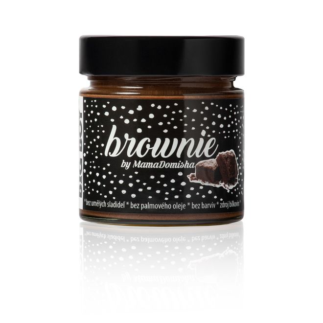 BIG BOY® Brownie by@mamadomisha 250g - jemný lískoořechový krém s kešu 