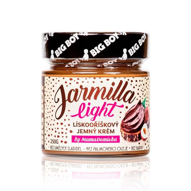 BIG BOY® Jarmilla LIGHT by@mamadomisha 250g - jemný lískooříškový krém 