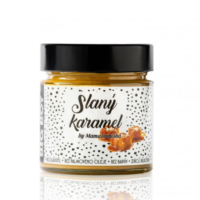 BIG BOY® Slaný karamel by@mamadomisha 250 g - jemný arašídový krém 
