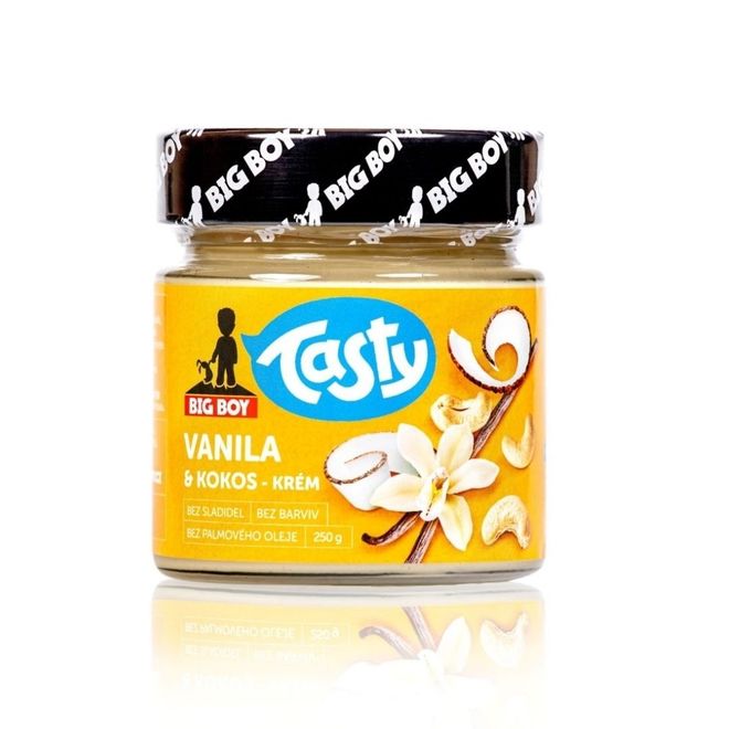 BIG BOY® Tasty - Vanila-Kokos kešu krém 250 g 