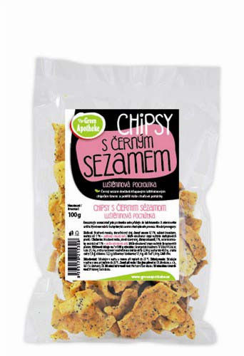 Chipsy s Černým sezamem 100 g 