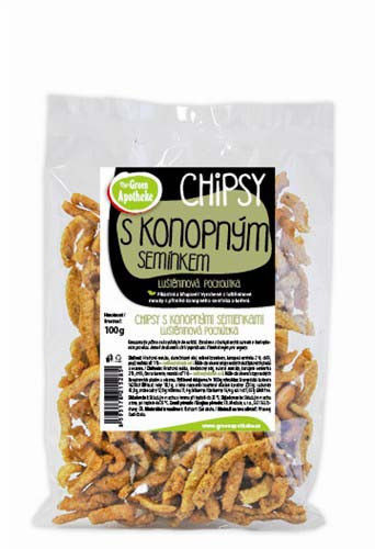 Chipsy s Konopným semínkem a chilli 100 g 