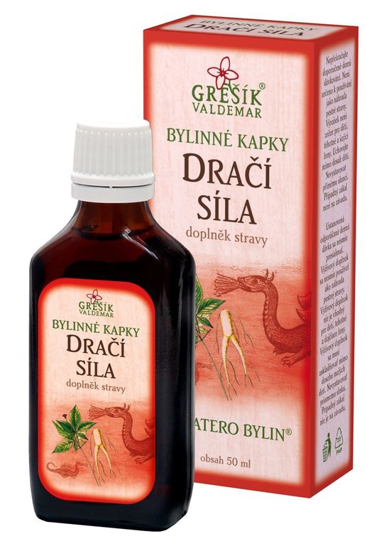 Dračí síla - bylinné kapky Grešík 50 ml 