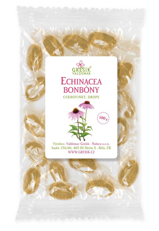 Echinacea - bylinné bonbóny Grešík 100 g 