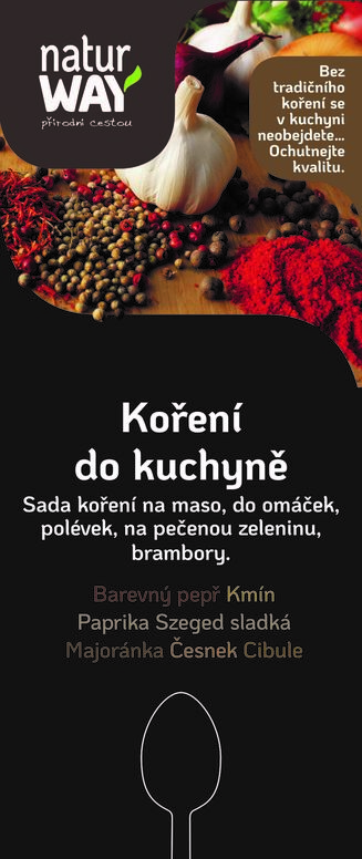 Koření do kuchyně - dárková sada koření 