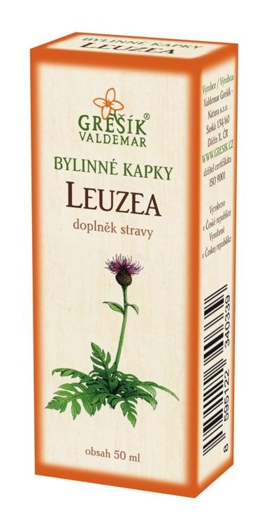 Leuzea - bylinné kapky Grešík 50 ml 