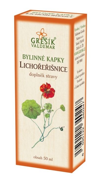 Lichořeřišnice - bylinné kapky Grešík 50 ml 