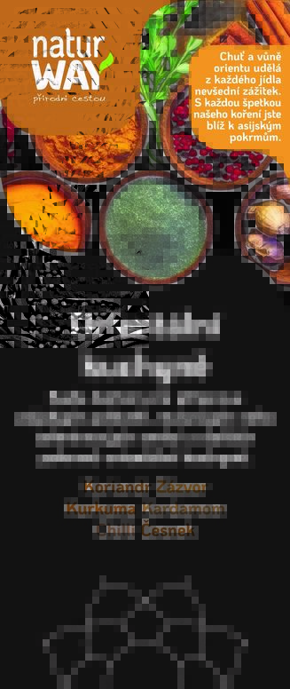 Orientální kuchyně - dárková sada koření 