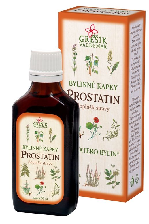 Prostatin - bylinné kapky Grešík 50 ml 