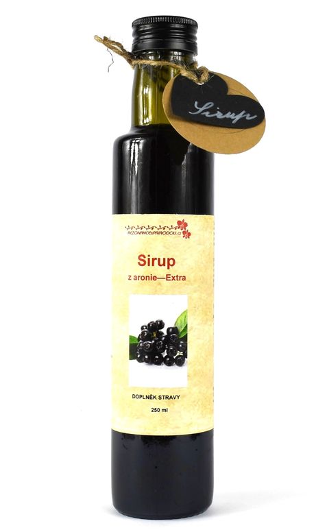 Sirup z aronie - EXTRA 250 ml 