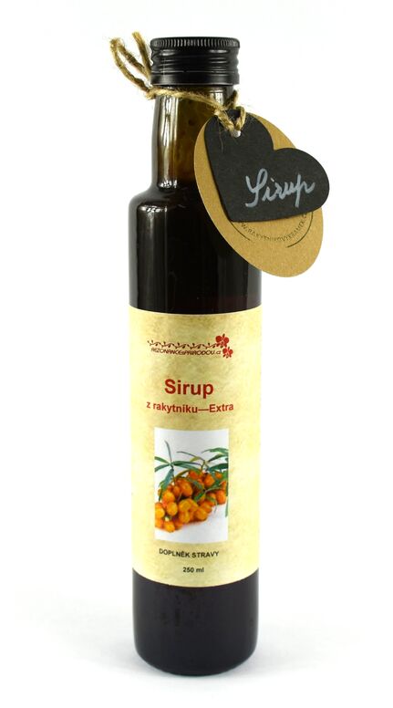 Sirup z rakytníku - EXTRA 250 ml 