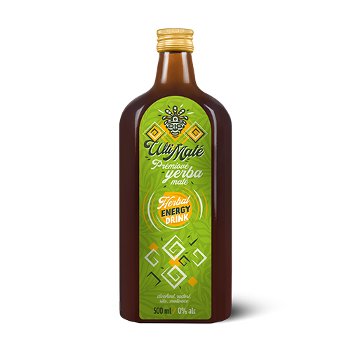 Ultimaté - energetický bylinný nápoj - elixír z yerba maté 