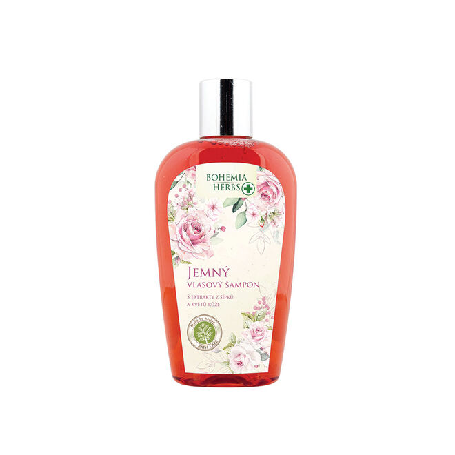 Vlasový šampon s extrakty z plodů šípku a květů růže 250ml 
