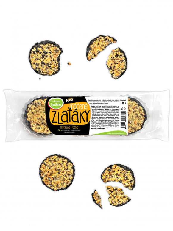 Zlaťáky máčené v čokoládě 